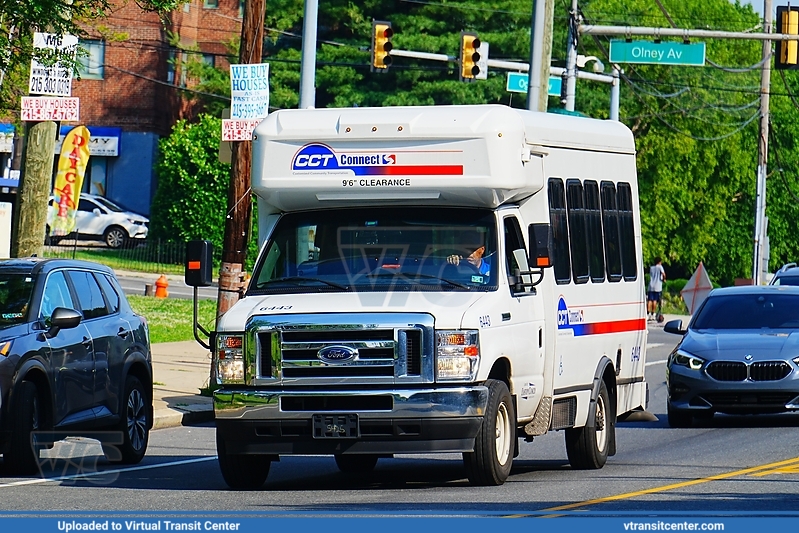 SEPTA CCT Connect 6443
Customized Community Transit
Ford E350/Coach and Equipment MetroLite
