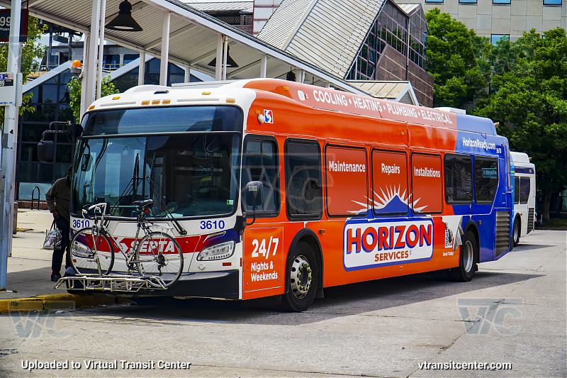 SEPTA 3610
Horizon Services Wrap
Keywords: SEPTA Bus;New Flyer XDE40