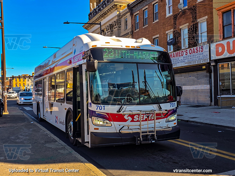 SEPTA XHE40 701 on Route 23
Route 23 to 11th-Market
Keywords: SEPTA Bus;Hydrogen Fuel Cell;New Flyer XHE40;Zero Emissions Bus
