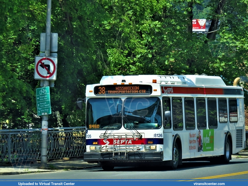 SEPTA 8126 on route 38
Route 38 to Wissahickon Transportation Center
New Flyer DE40LF
Wissahickon Transportation Center, Philadelphia, PA
Keywords: SEPTA;New Flyer DE40LF