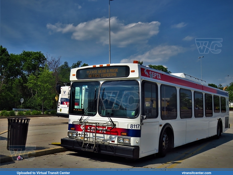 SEPTA 8113 on route 98
Route 98 to Blue Bell
New Flyer D40LF
Plymouth Meeting Mall, Plymouth Meeting, PA

"Please wear a mask
or Face Covering"
Keywords: SEPTA;New Flyer D40LF