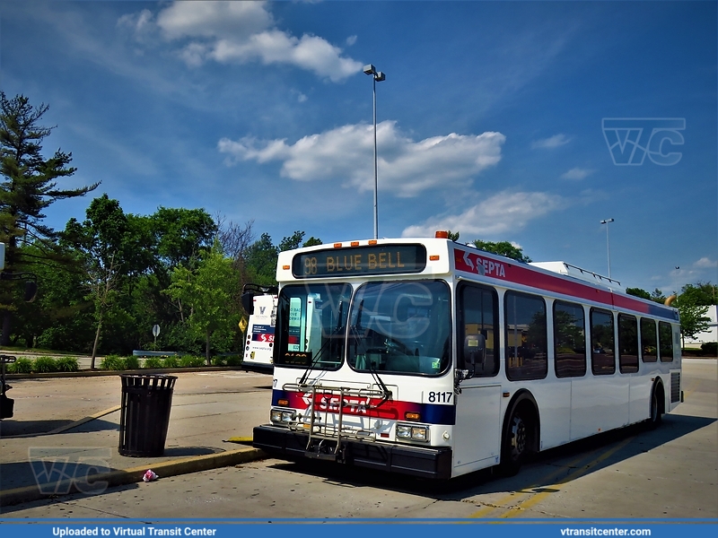 SEPTA 8113 on route 98
Route 98 to Blue Bell
New Flyer D40LF
Plymouth Meeting Mall, Plymouth Meeting, PA
Keywords: SEPTA;New Flyer D40LF