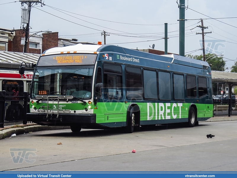 SEPTA 8685 on the Boulevard Direct
Boulevard Direct to Neshaminy Mall
NovaBus LFS 
Frankford Transportation Center, Philadelphia, PA
Keywords: SEPTA;NovaBus LFS;Boulevard Direct