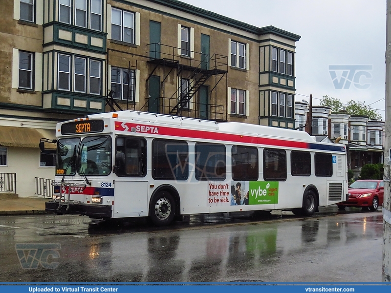 SEPTA 8124
Not in Service
New Flyer DE40LF
Vine Street at 63rd Street, Philadelphia, PA
Keywords: SEPTA;New Flyer DE40LF