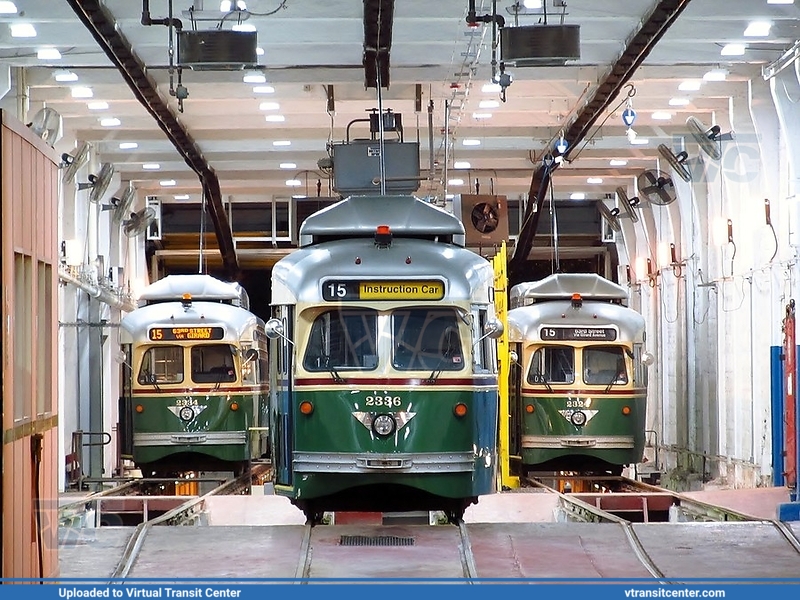 SEPTA PCC-II Cars at Callowhill Depot
Brookville/St. Louis Car Company PCC-II
59th and Callowhill Streets (Callowhill Depot), Philadelphia, PA
August 22nd, 2011
Keywords: SEPTA;PCC;PCC-II;Trolley Cars;Trolley