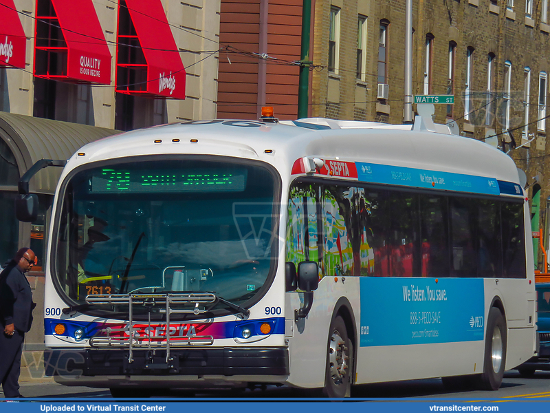 SEPTA 900 on route 79
79 to 29th-Snyder
Proterra Catalyst BE40
Keywords: SEPTA Bus;Proterra Catalyst BE40;Electric Bus
