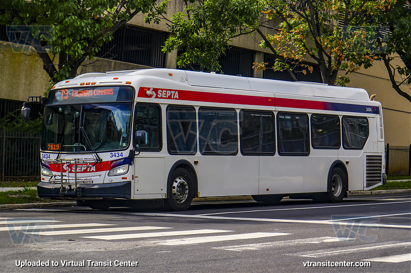 SEPTA 3434 on Route 79
Route 79 to Columbus Commons
Keywords: SEPTA Bus;New Flyer XDE40