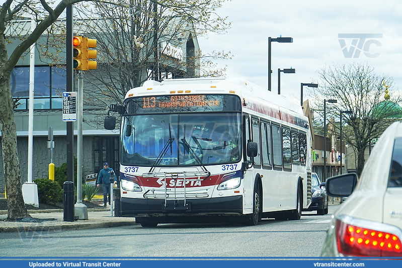 SEPTA 3731 on Route 113
Route 113 to 69th Street Transportation Center
New Flyer XDE40
Keywords: SEPTABus;XDE40