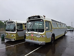 L-R Flxible New Look 6569, GMC Fishbowl 4300