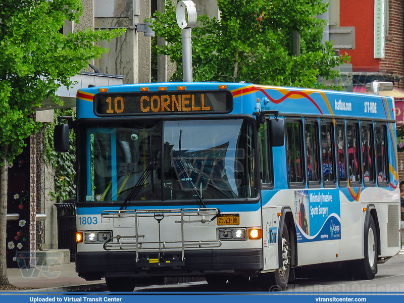 Tompkins Consolidated Area Transit - TCAT 1803 on route 10
10 Cornell Shuttle
Gillig Low Floor
Seneca Street & Tioga Avenue, Ithaca, NY
Keywords: Tompkins TCAT;Gillig Low Floor