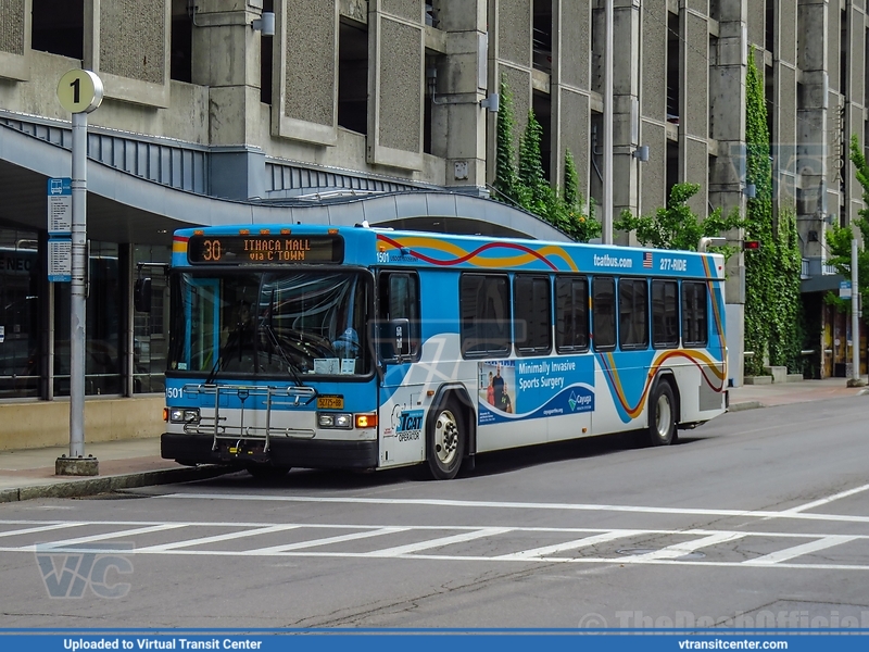 Tompkins Consolidated Area Transit - TCAT 1501 on route 30
30 to Ithaca Mall via Collegetown
Gillig Low Floor
Seneca Street & Tioga Avenue, Ithaca, NY
Keywords: Tompkins TCAT;Gillig Low Floor