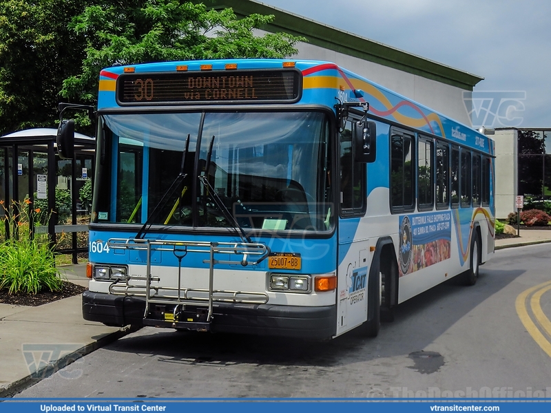 Tompkins Consolidated Area Transit - TCAT 1604 on route 30
30 to Downtown via Collegetown
Gillig Low Floor
Ithaca Mall, Ithaca, NY
Keywords: TCAT;GilligLF