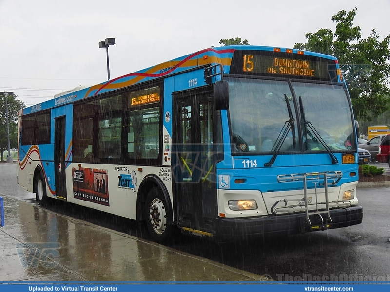 Tompkins Consolidated Area Transit - TCAT 1114 on route 15
15 to Downtown via Southiside "Southside Shopper"
Orion VII 3G
Ithaca Walmart (SW Shopping Plaza), Ithaca, NY

Keywords: TCAT;OrionVII3G