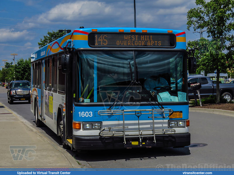 Tompkins Consolidated Area Transit - TCAT 1603 on route 14S
14S to West Hill via Southiside "Shopper"
Gillig Low Floor
Ithaca Walmart (SW Shopping Plaza), Ithaca, NY
Keywords: Tompkins TCAT;Gillig Low Floor