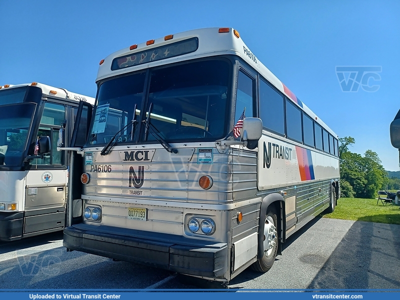 NJ Transit PA6106
Not In Service
Motor Coach Industries MC-9A
Hershey ACAA Museum
