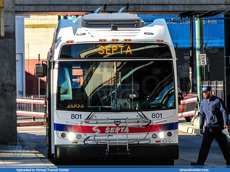 SEPTA 801
SEPTA
New Flyer E40LFR
September 9th 2017
Keywords: SEPTAE40LFR