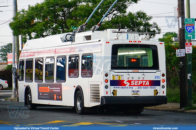 SEPTA 810 on Route 66
Route 66 to Frankford Transit Center
New Flyer E40LFR
Keywords: SEPTAE40LFR