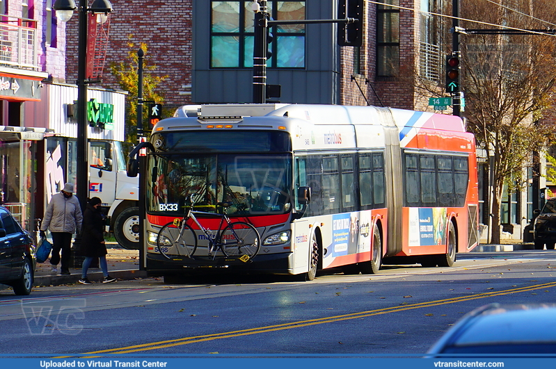 WMATA 5489 on route X2
X2 to McPhearson Square
New Flyer XDE60
Keywords: New Flyer;XDE60;Xcelsior