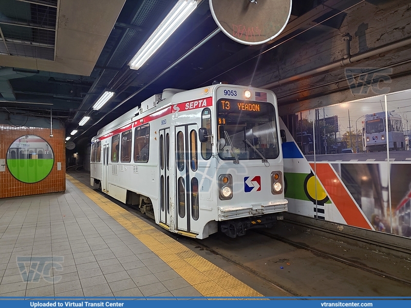 SEPTA Trolley K-car 9053 on route T3
Route T3 to Yeadon
Kawasaki LRV
Keywords: SEPTATrolley;Kawasaki