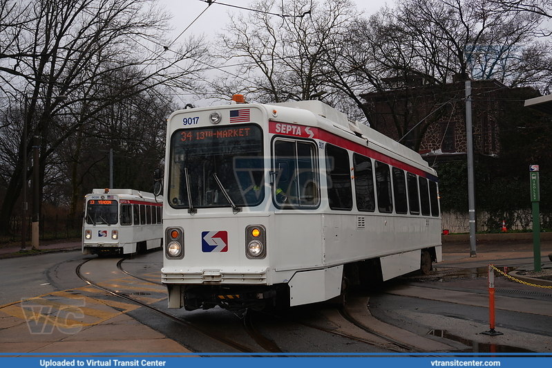 SEPTA Trolley K-Car 9017 and 9026
9026 - 13 Trolley to 13th-Market
9017 - 34 Trolley to 13th-Market
Kawasaki Series 9000 LRV
Keywords: SEPTATrolley;Kawasaki