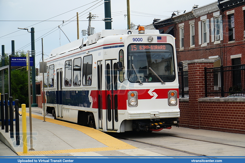 SEPTA Trolley K-Car 9000 with Retro Livery on Friends of Philadelphia Trolleys Charter
Signed up as 15 to 63rd-Girard
Kawasaki Series 9000 LRV
Keywords: SEPTATrolley;Kawasaki
