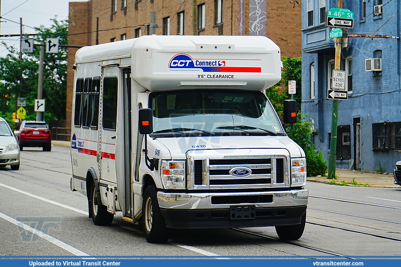 SEPTA CCT Connect 6416
Customized Community Transit
Ford E350 Cutaway

