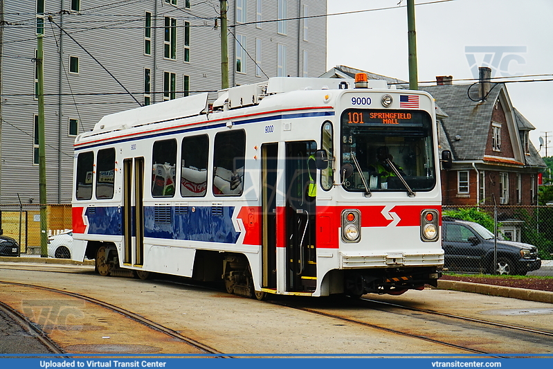 SEPTA Trolley K-Car 9000 with Retro Livery on Friends of Philadelphia Trolleys Charter
Signed up as Route 101 to Springfield Mall
Friends of Philadelphia Trolleys
2025 Fathers Day Charter
