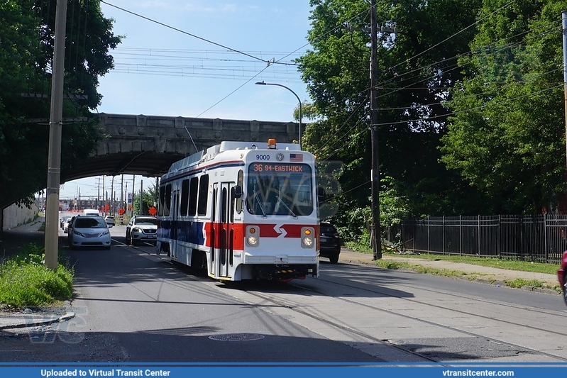 SEPTA Trolley K-Car 9000 with Retro Livery on Friends of Philadelphia Trolleys Charter
Signed up as 36 94-Eastwick
Kawasaki Series 9000 LRV
Keywords: SEPTATrolley;Kawasaki
