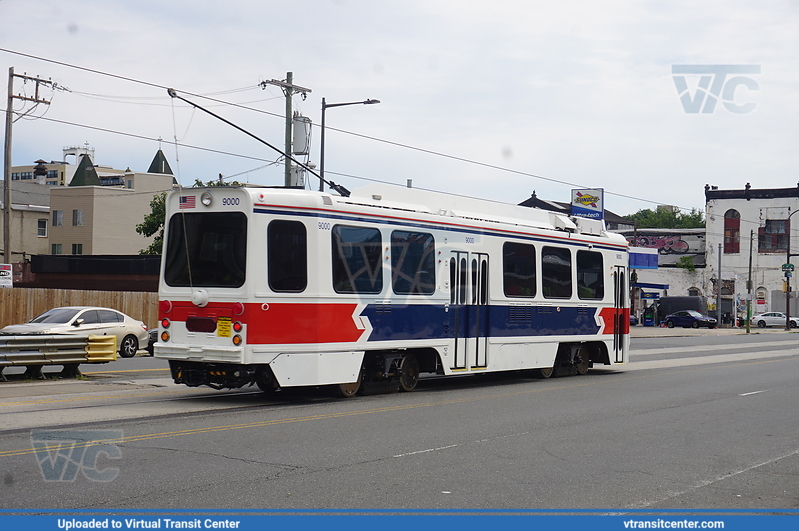 SEPTA Trolley K-Car 9000 with Retro Livery on Friends of Philadelphia Trolleys Charter
SEPTA OFF DUTY
Kawasaki Series 9000 LRV
Keywords: SEPTATrolley;Kawasaki