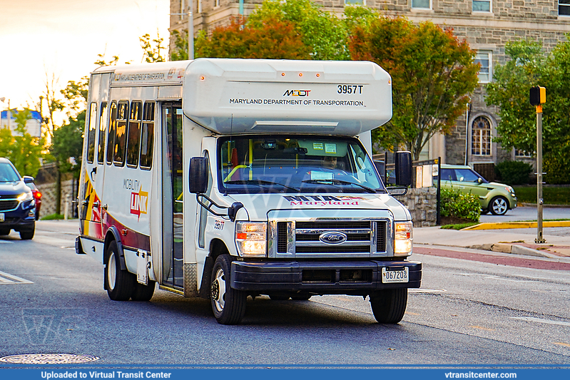 MTA Maryland MobilityLink 3957
Operated by Transdev
Ford E450 Cutaway
