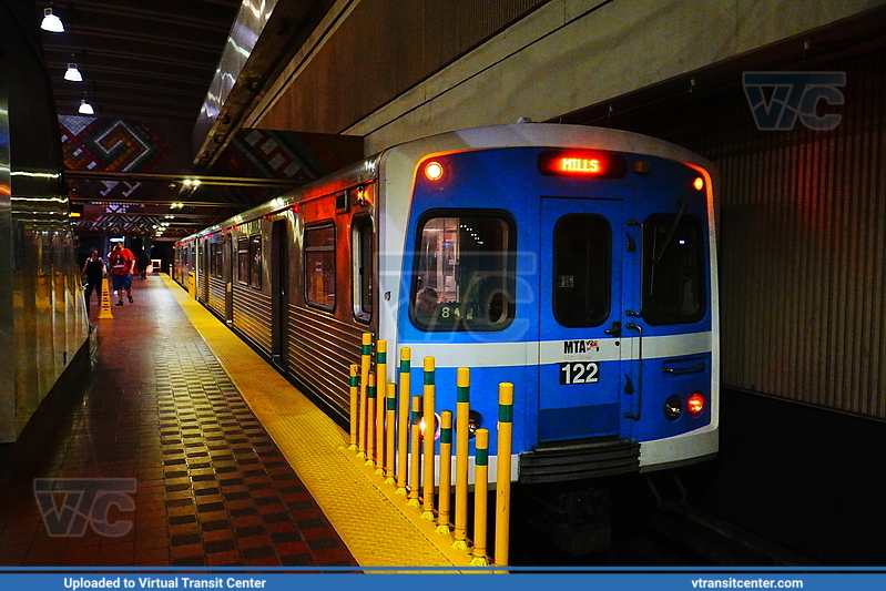 MTA Maryland Metro 122 on Metro SubwayLink
Metro SubwayLink to Owings Mills
Budd UTV
Lexington Market Station, Baltimore, MD
Keywords: MTAMDMetro;Budd
