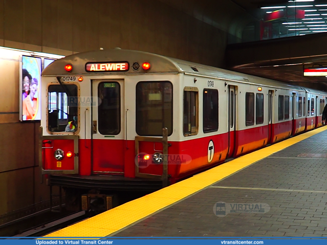 MBTA Red Line 01700s At Harvard
