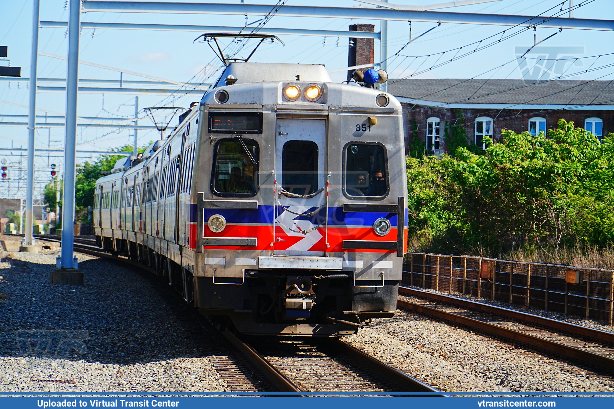 SEPTA 2009-2012 Hyundai-Rotem Silverliner V - SEPTA Silverliner V 851 ...