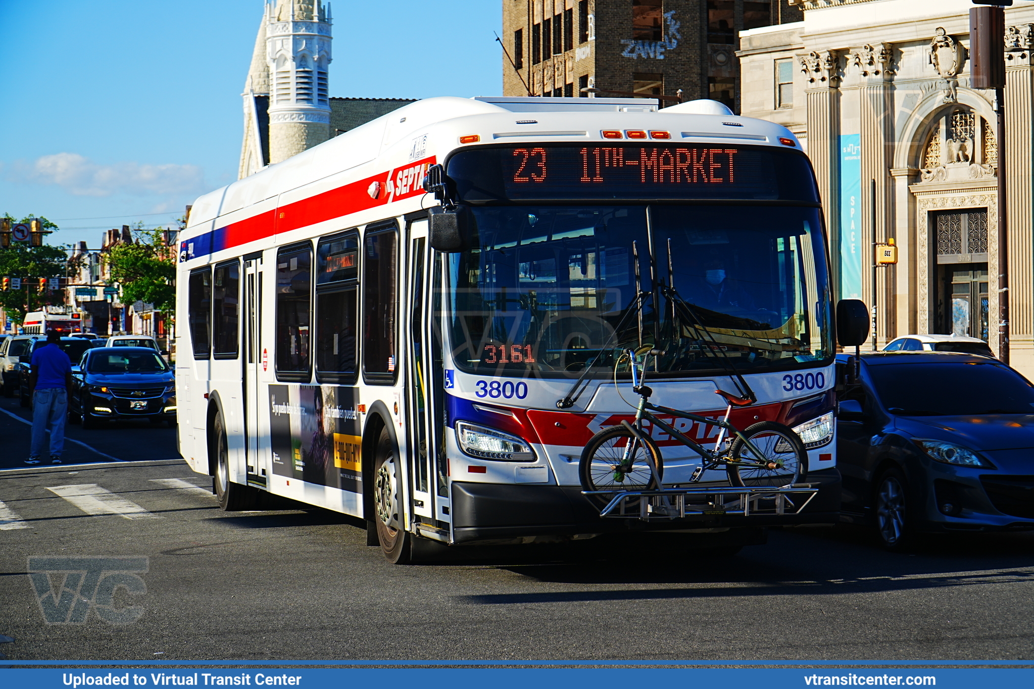 SEPTA 2016-2025 New Flyer XDE40 - SEPTA 3800 on Route 23 - VTC Multimedia