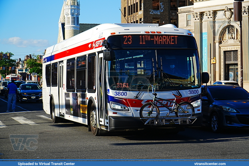 SEPTA 3800 on Route 23
Route 23 to 11th-Market
New Flyer XDE40
Keywords: SEPTA;XDE40