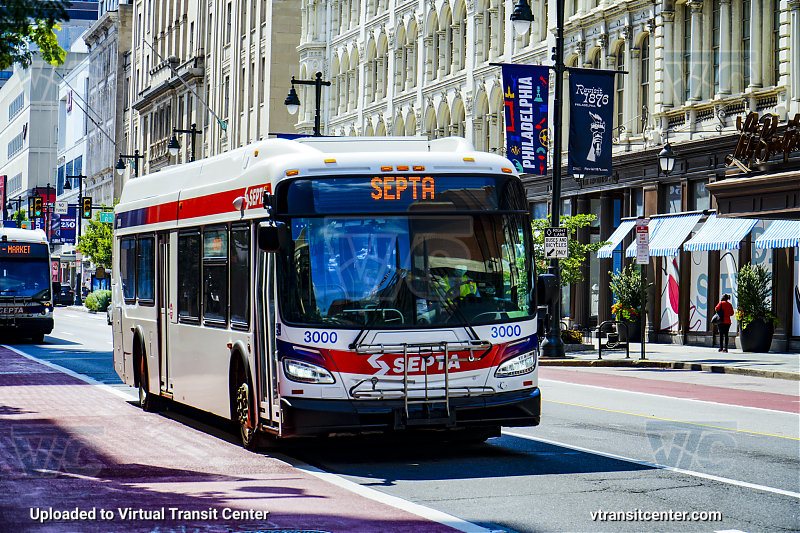 SEPTA 3000
SEPTA
Keywords: SEPTA Bus;New Flyer XDE40