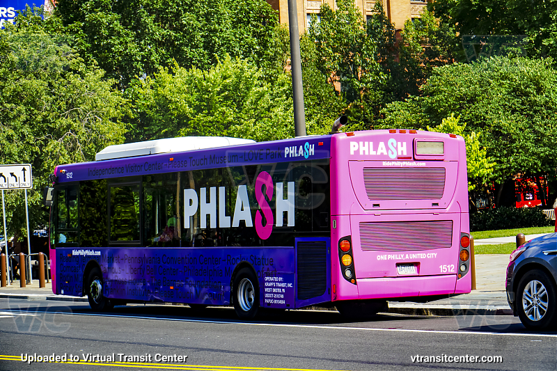 Krapf's Transit 1512 on PHLASH
Keywords: Krapf Transit