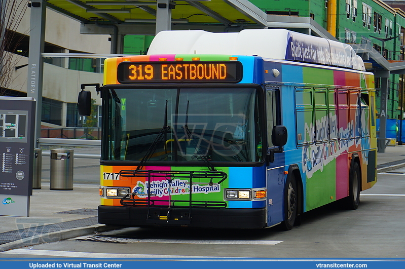 LANTA 1717 on route 319
319 Eastbound to Beth Square
Allentown Transportation Center (ATC)
Gillig Low Floor CNG
November 24th, 2021
