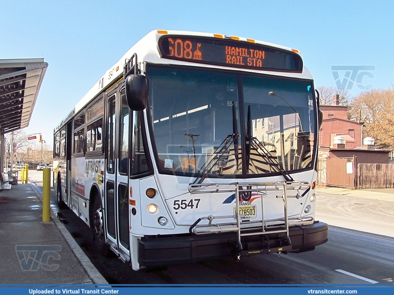 NJ Transit 5547 on route 508
608 to Hamilton Station
North American Bus Industries 416.15
Trenton Transit Center, Trenton, NJ
February 9th 2012
Keywords: NJT;NABI;416