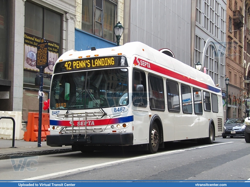 SEPTA 8462 on route 42
Route 42 to Penn's Landing
New Flyer DE40LFR
April 1st, 2017
Keywords: SEPTA;New Flyer DE40LFR
