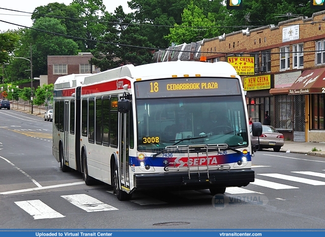 SEPTA 7436 on route 18
Bus number 7436
Serving: Route 18 to Cedarbrook Plaza
Taken: May 29th, 2017
Keywords: NovaBus;LFSA;SEPTA;Bus;LF62102