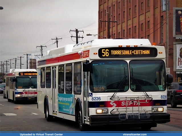 SEPTA 8226 on route 56
Photo taken at L St Erie Avenue
Keywords: New;Flyer;DE40LF