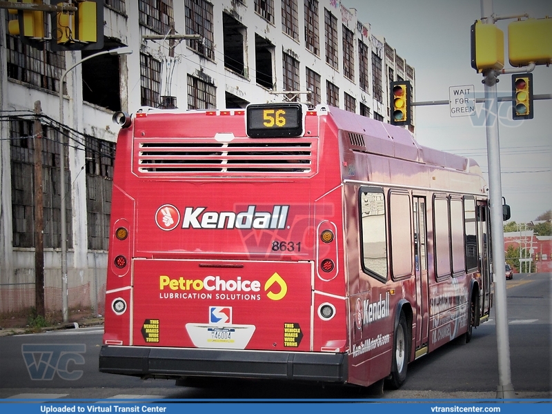 SEPTA 8631 (rear)
Not In Service
NovaBus LFS
