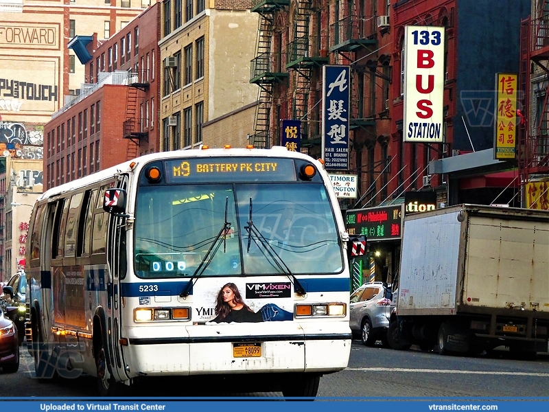MTA New York City 5233 on route M9
NovaBus RTS
December 4th 2017
Keywords: NovaBus;RTS;MTA