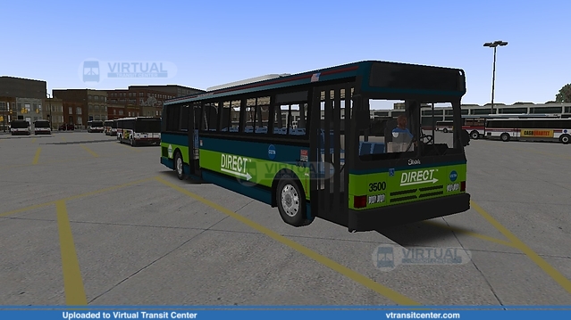 CCTA Direct Bus at Southern Depot
Flxible Metro-D
