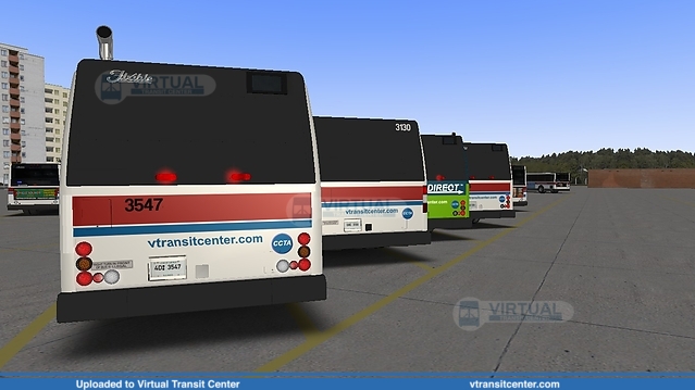 CCTA Buses at Southern Depot
Flxible Metro-B
Flxible Metro-D

