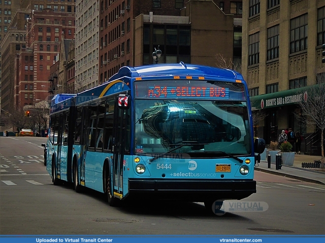 MTA New York City 5444
M34 Select Bus Service
NovaBus LFS Artic
34 Street, Manhattan, New York City, NY
