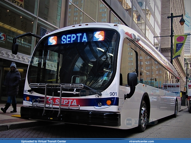 SEPTA Proterra Catalyst BE40 #901
On display at SEPTA HQ

Wow, new electric bus!
Keywords: Proterra;Catalyst;BE40