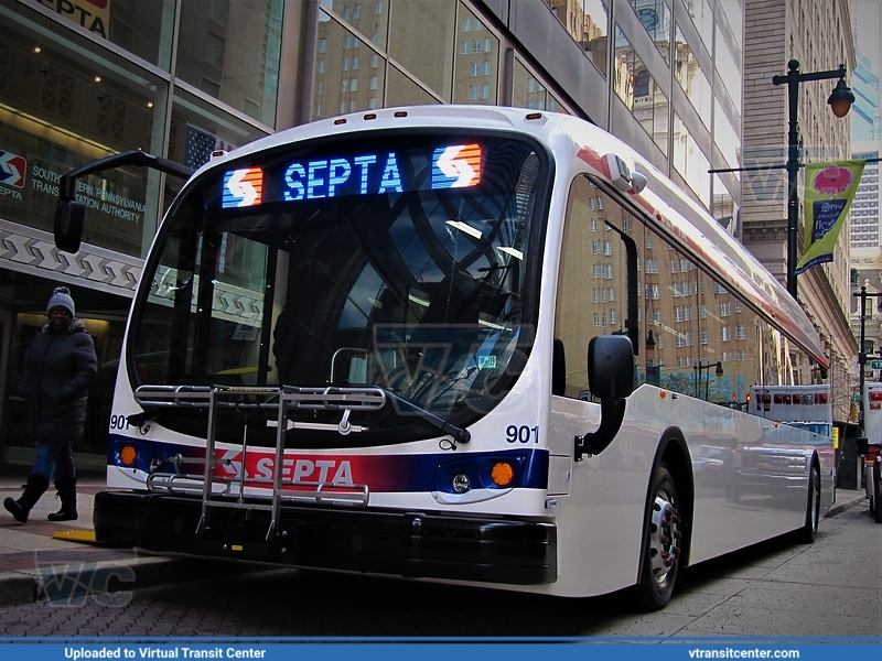 SEPTA Proterra Catalyst BE40 #901
On display at SEPTA HQ

Wow, new electric bus!
Keywords: Proterra;Catalyst;BE40