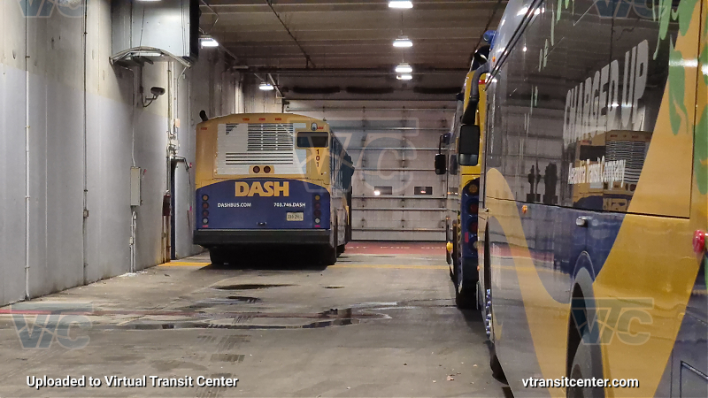 Gillig Phantom #101 at the Dash Facility
Museum bus

